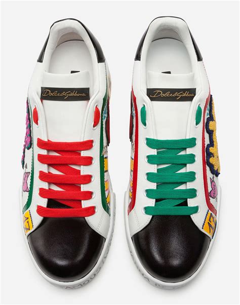 green and white dolce gabbana sneakers|dolce and gabanna men sneakers.